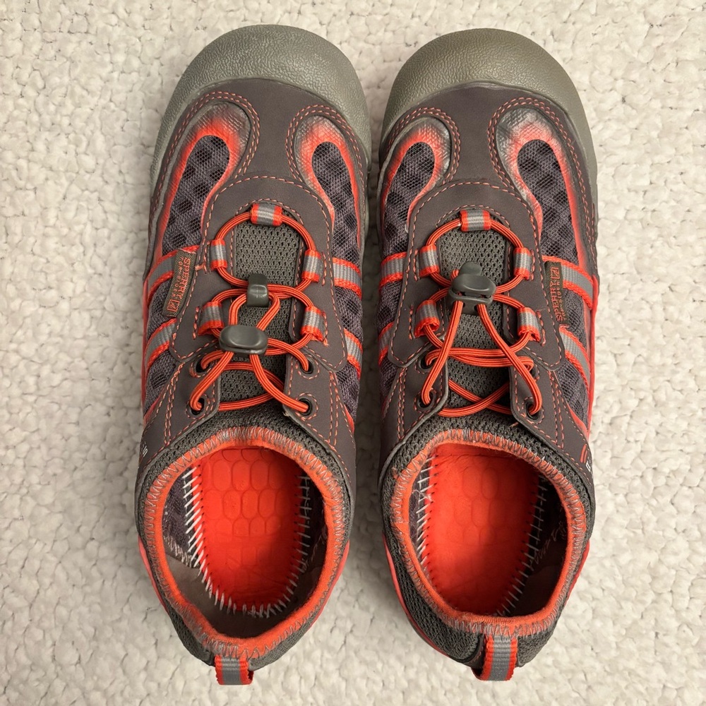 SPERRY TOP-SIDER H2O EVAC Water Shoes. Gray/Orange. Women’s Size 6M Sample NWOT